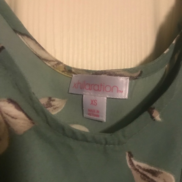 Green floral jumpsuit - Picture 4 of 4